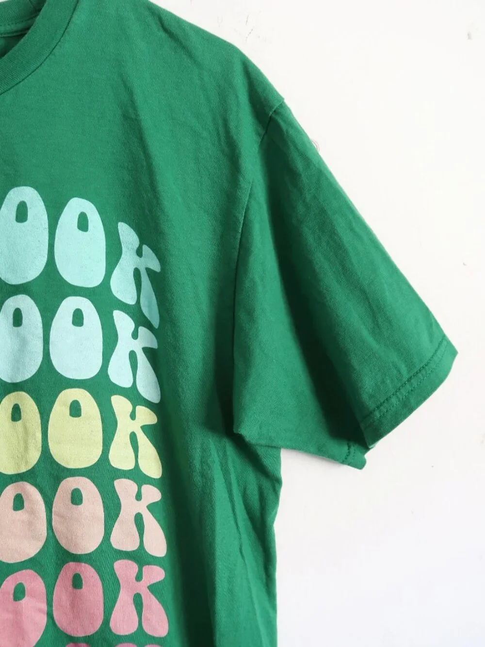 Green Yearbook Graphic Tee - Size Medium
